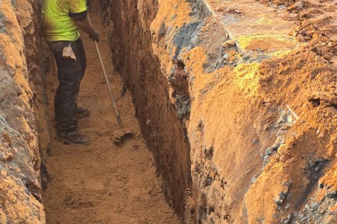 sewer line replacement