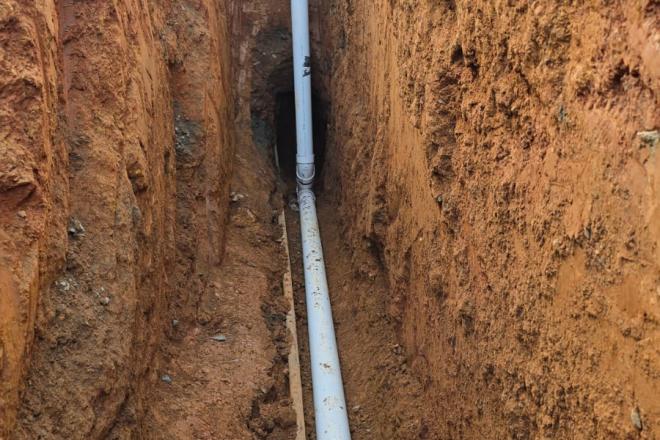 sewer line replacement